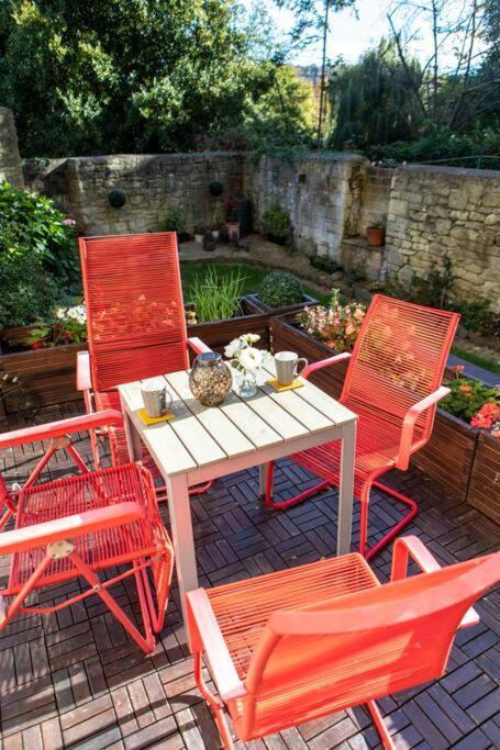 Georgian House Garden Apartment Бат Екстер'єр фото